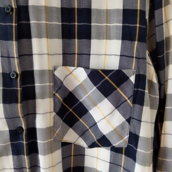 Zara plaid tunic top - Picture 5 of 7